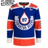 Dresovi Edmonton Oilers Connor McDavid Heritage Classic Adidas 2023-24 Plava Authentic - Dječji